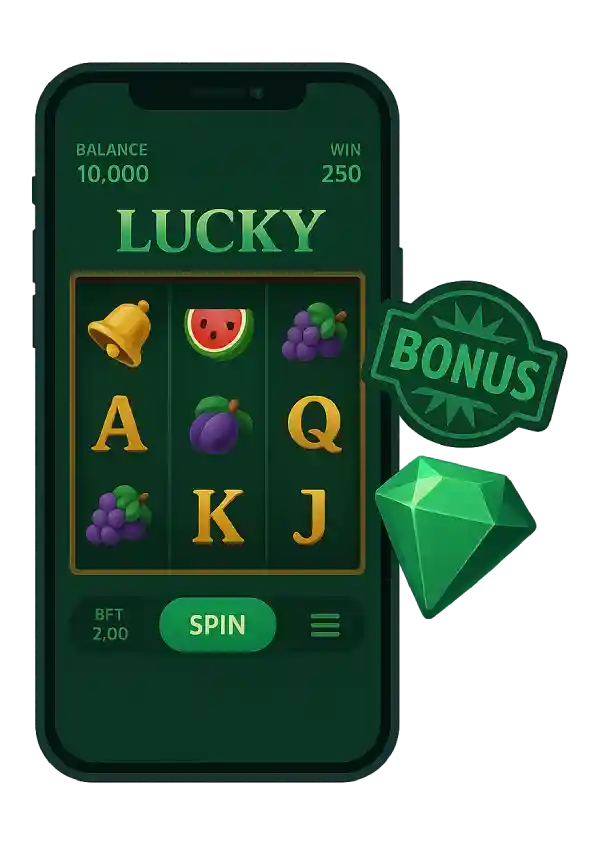 Lucky Mate mobile app interface on Android and iOS – play pokies anywhere in Australia